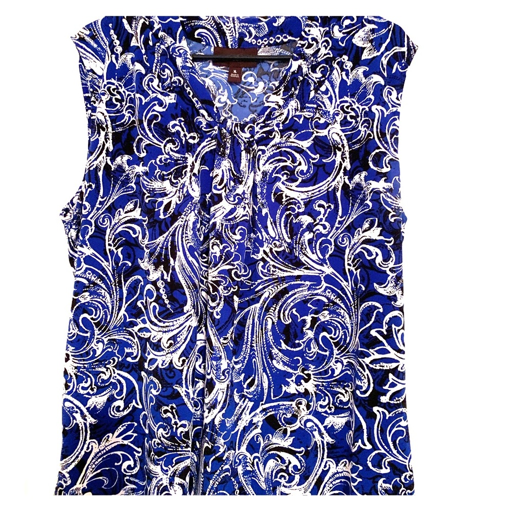 Paisley sleeveless top